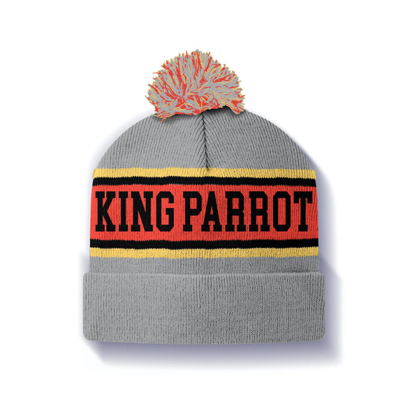 King Parrot - King Parrot Beanie (Grey / Orange / Yellow / Black)