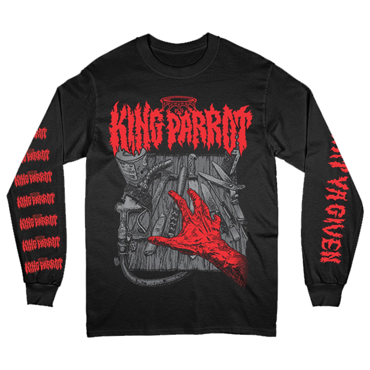 King Parrot - Get What Ya Given Longsleeve (Black)