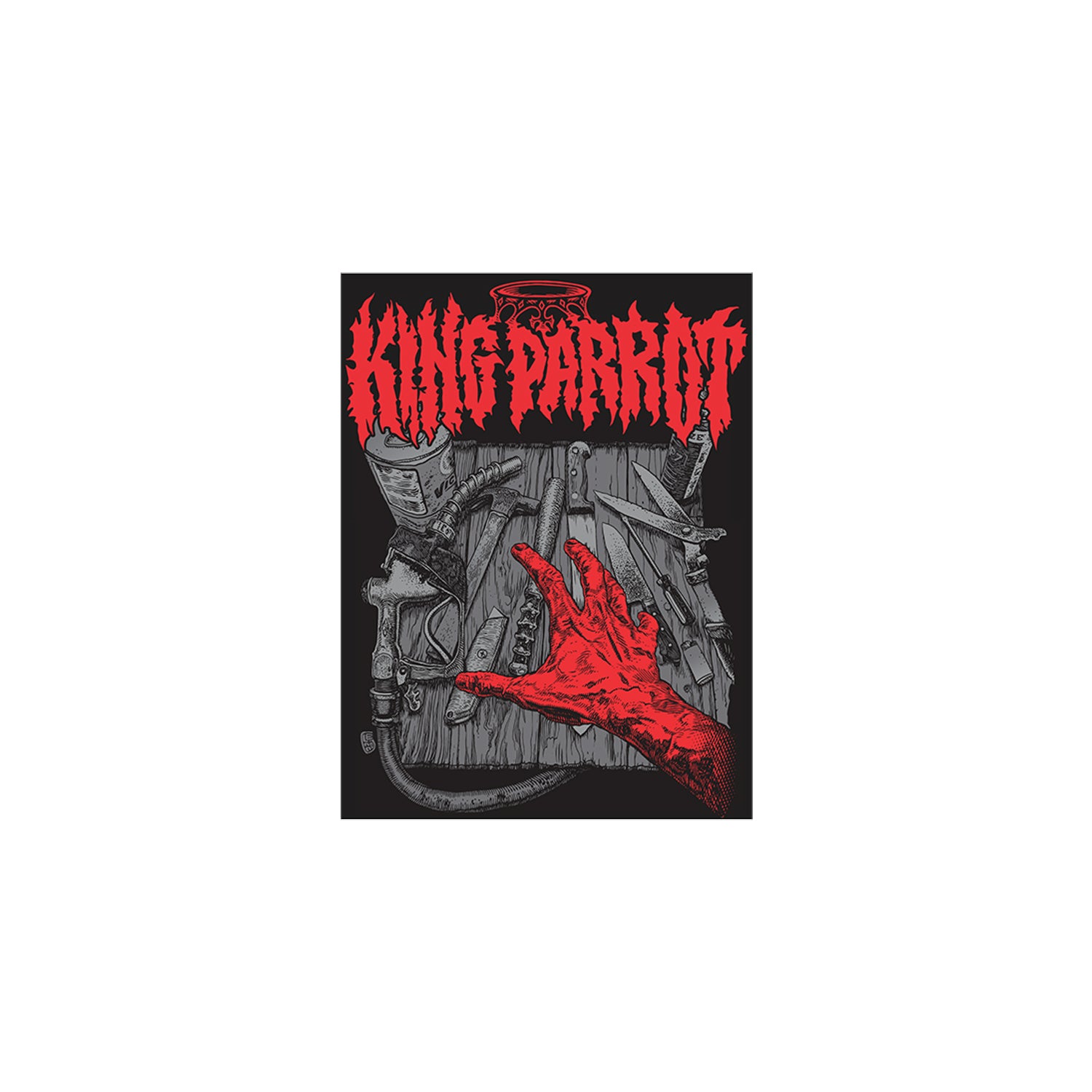 King Parrot - Get What Ya Given Patch