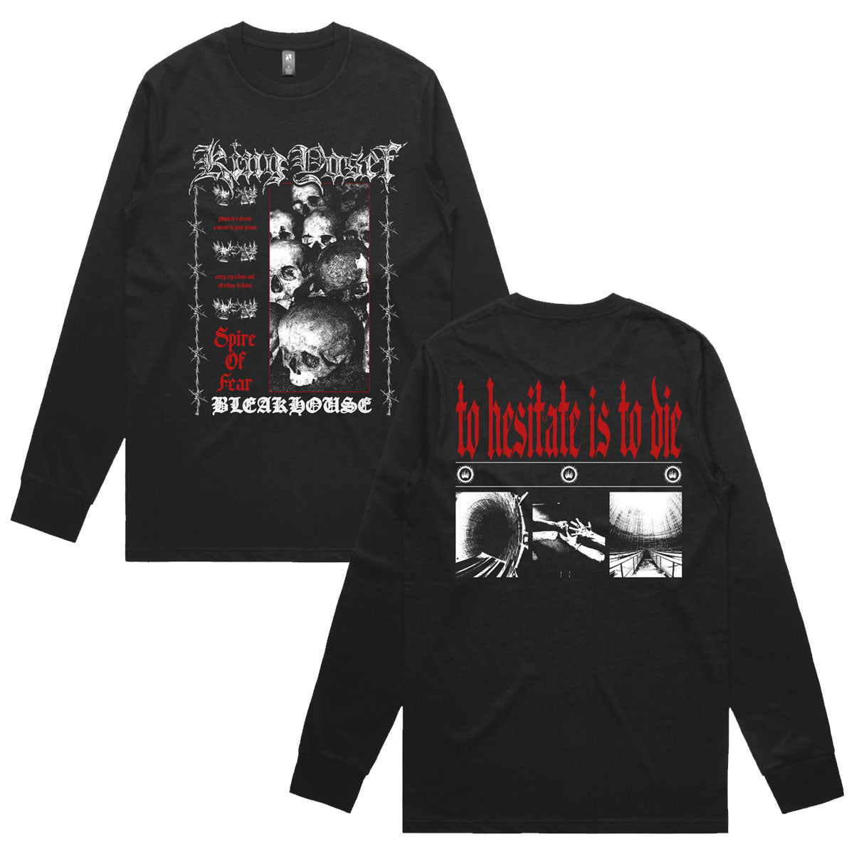King Yosef - Hesitate Longsleeve (Black)