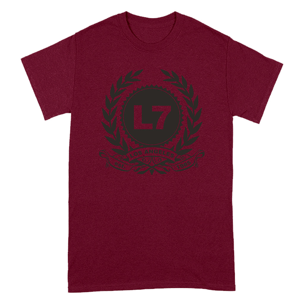 L7 - Laurel Crest (Maroon)