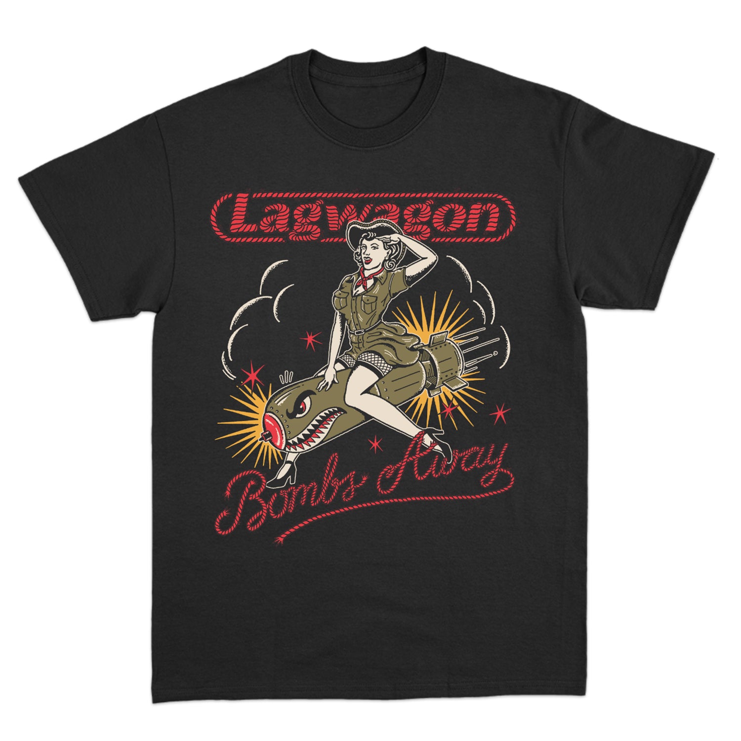 Lagwagon - Bombs Away T-Shirt (Black)