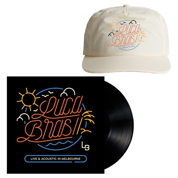 Luca Brasi - Live & Acoustic In Melbourne Vinyl (Black) + Hat Bundle