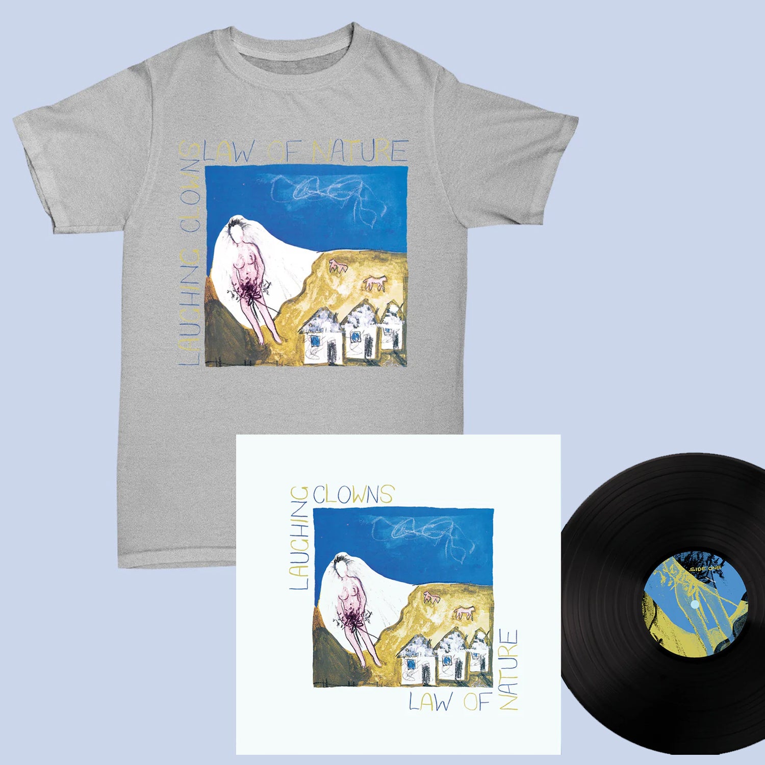 Law of Nature (2024 Remaster) LP (Black Vinyl) + Law Of Nature T-Shirt (Grey Marle)
