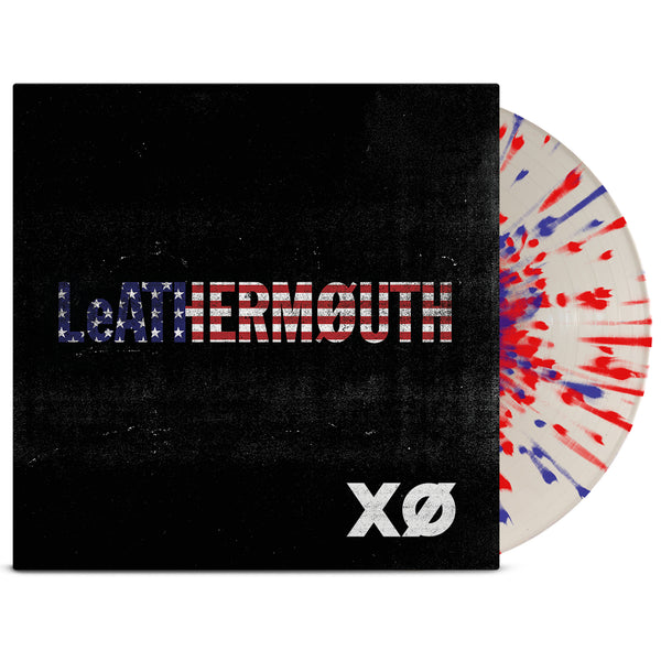 LeATHERMOUTH – XO LP (White Red & Blue Splatter Vinyl)