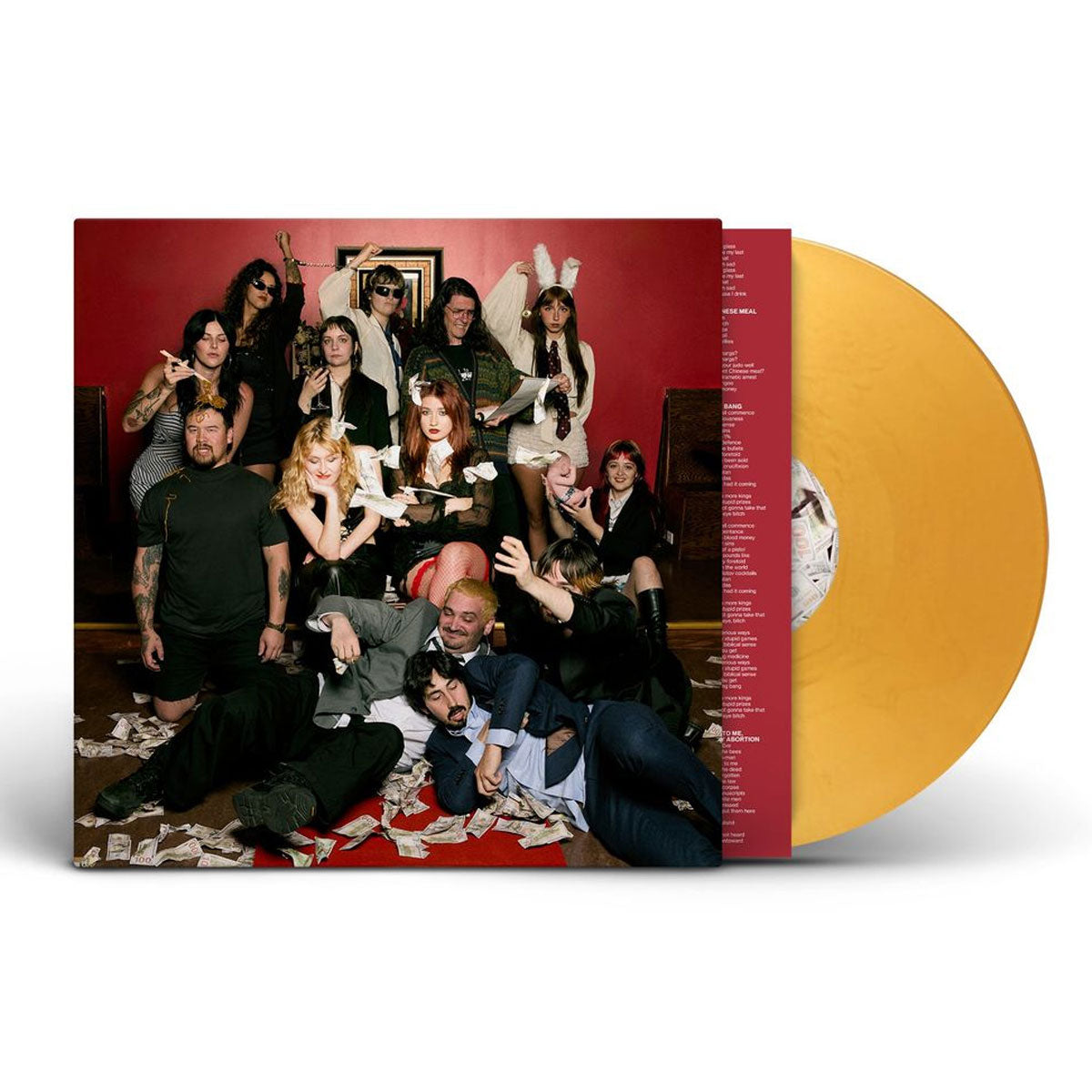 Lambrini Girls - No Refunds LP (Gold Vinyl)