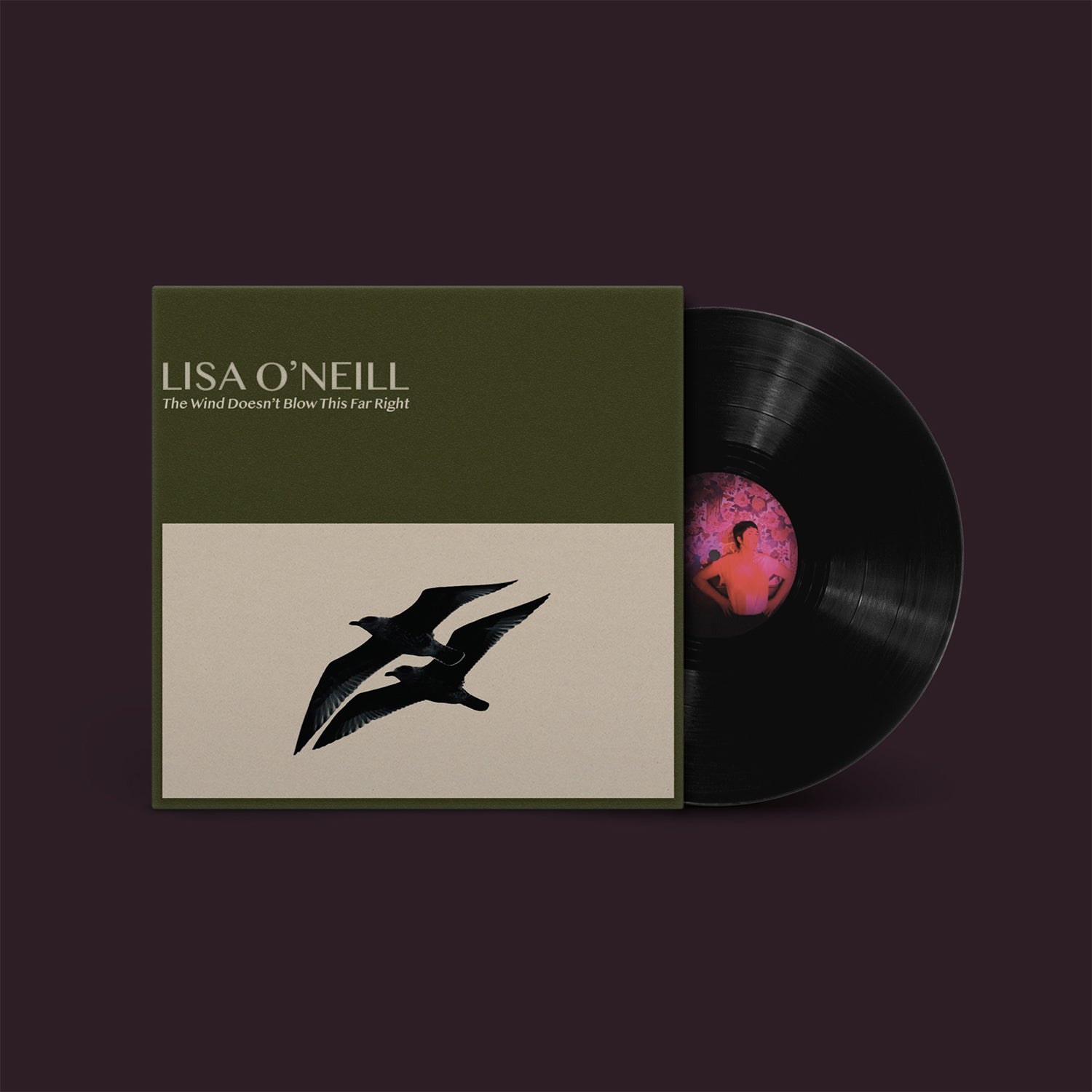Lisa O’Neill - The wind doesn't blow this far right LP (Black Vinyl)