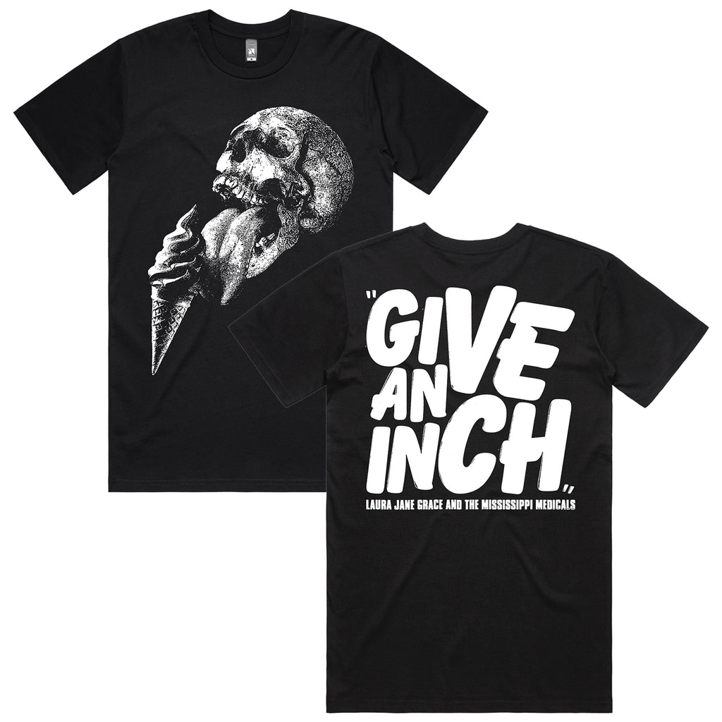 Laura Jane Grace & the Mississippi Medicals - Give An Inch T-Shirt (Black)