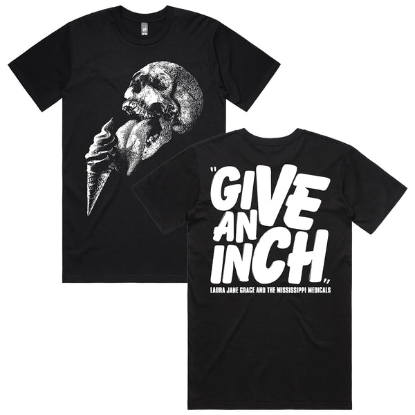 Laura Jane Grace & the Mississippi Medicals - Give An Inch T-Shirt (Black)