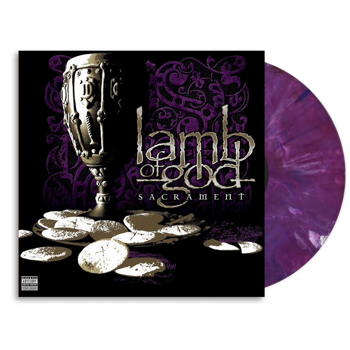 Lamb Of God - Sacrament (20th Anniversary) LP (Blackened Purple Vinyl)