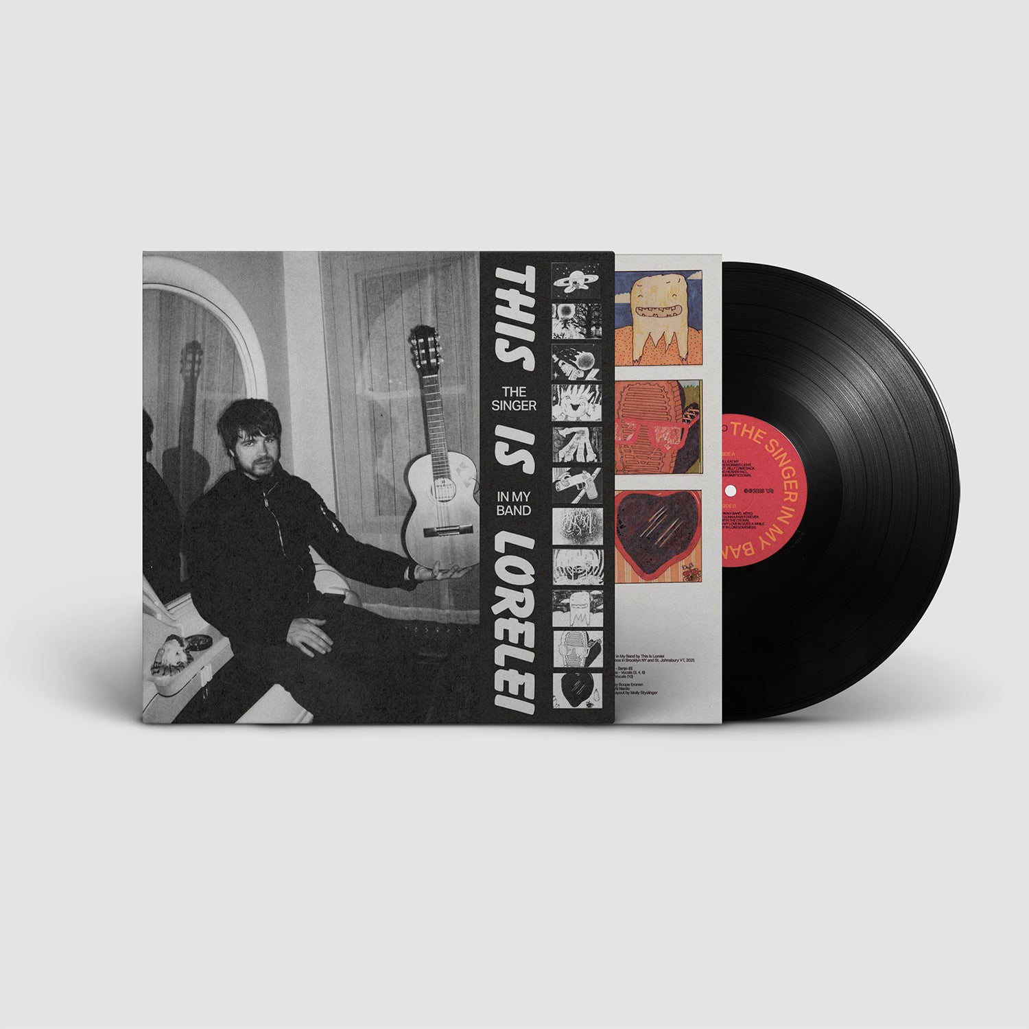 This Is Lorelei - The Singer In My Band LP (Black Vinyl)