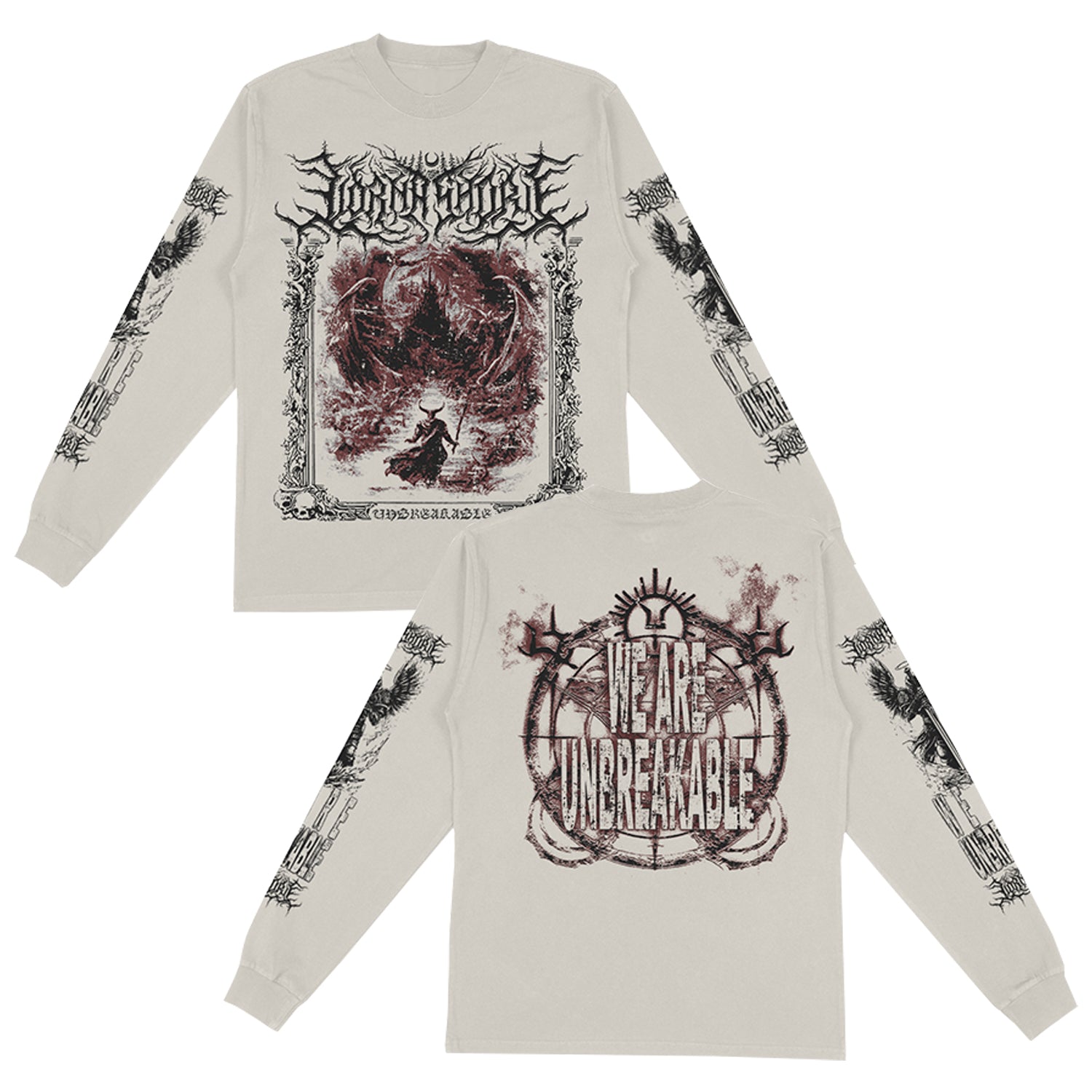 Lorna Shore - We Are Unbreakable Longsleeve (Bone)