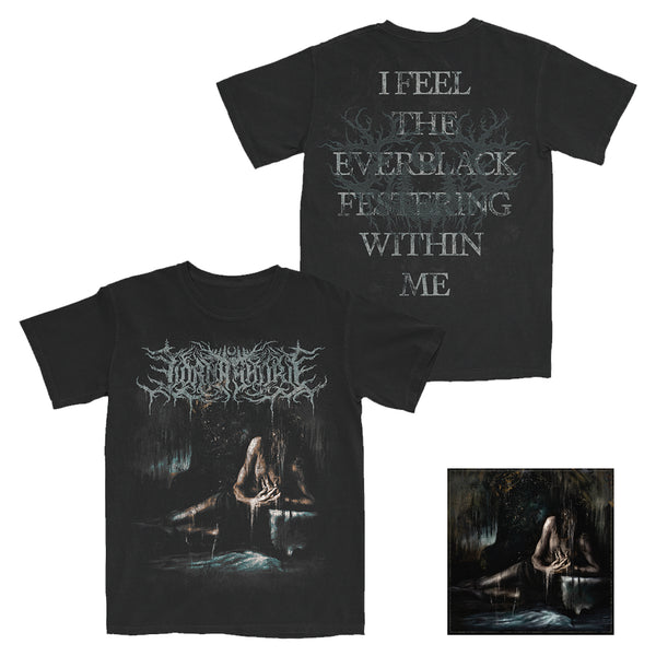 Lorna Shore - I Feel The Everblack Festering Within Me Cover T-Shirt (Black) + Digital Download
