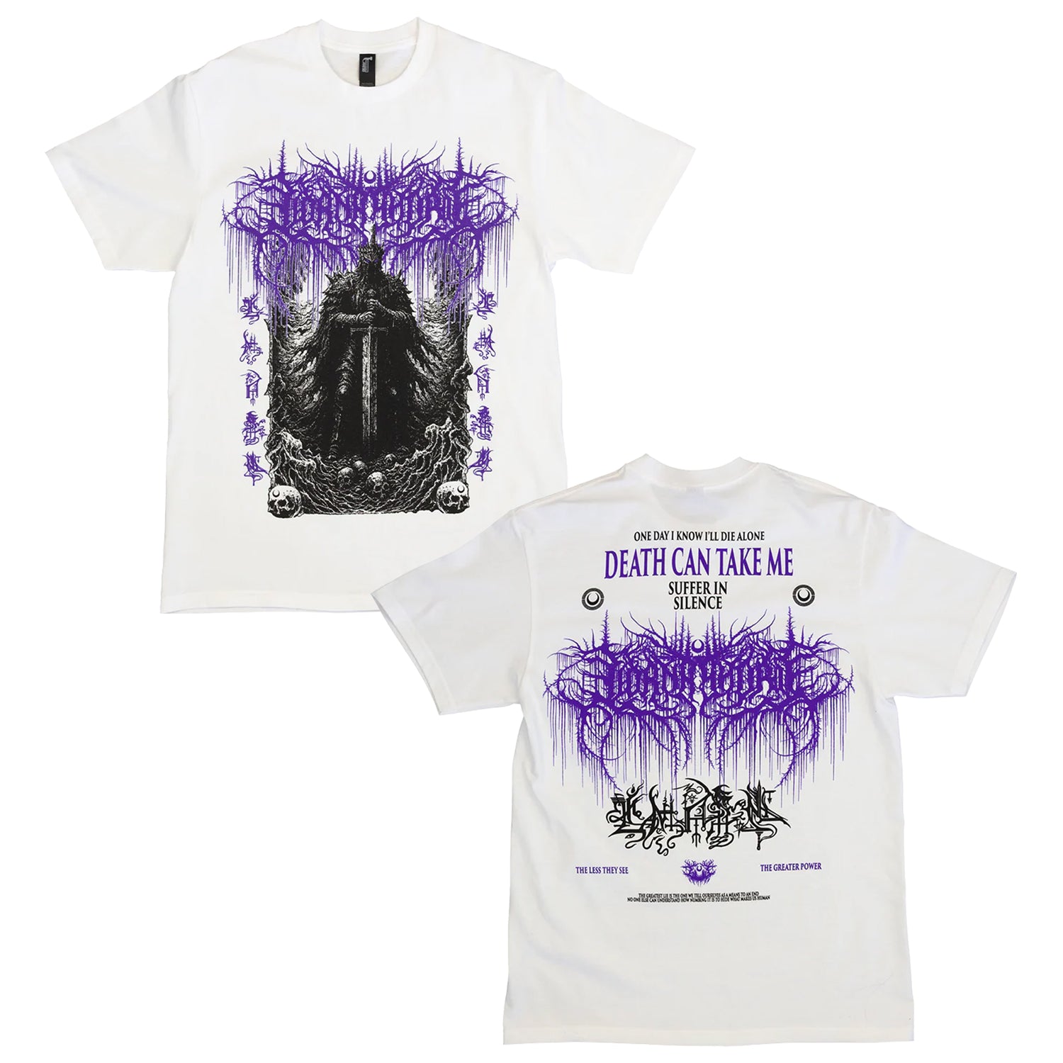 Lorna Shore - Death Can Take Me T-Shirt (White)