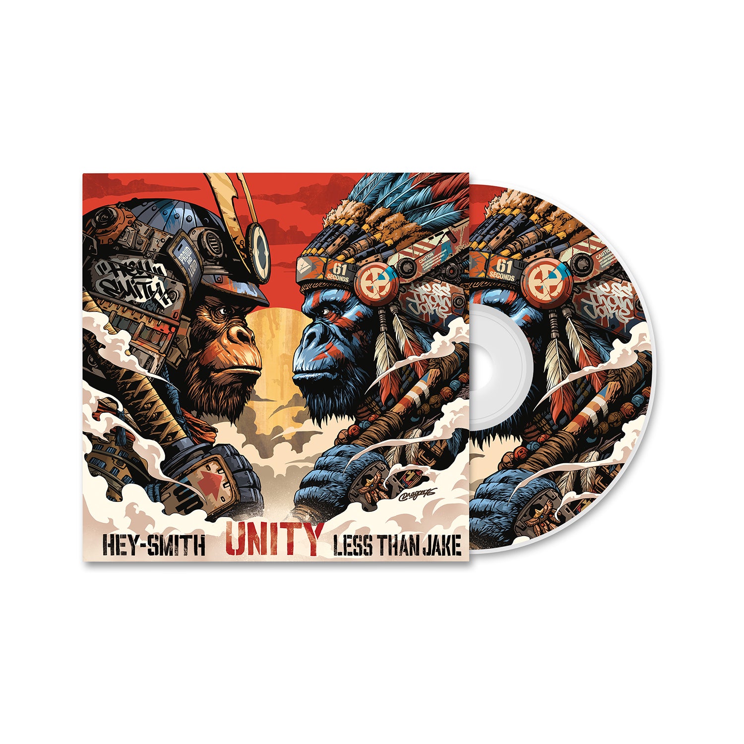 Less Than Jake / HEY-SMITH - Unity EP CD