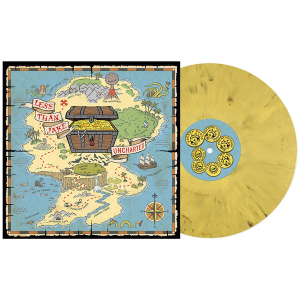 Less Than Jake - Uncharted EP (Yellow Marble Vinyl)