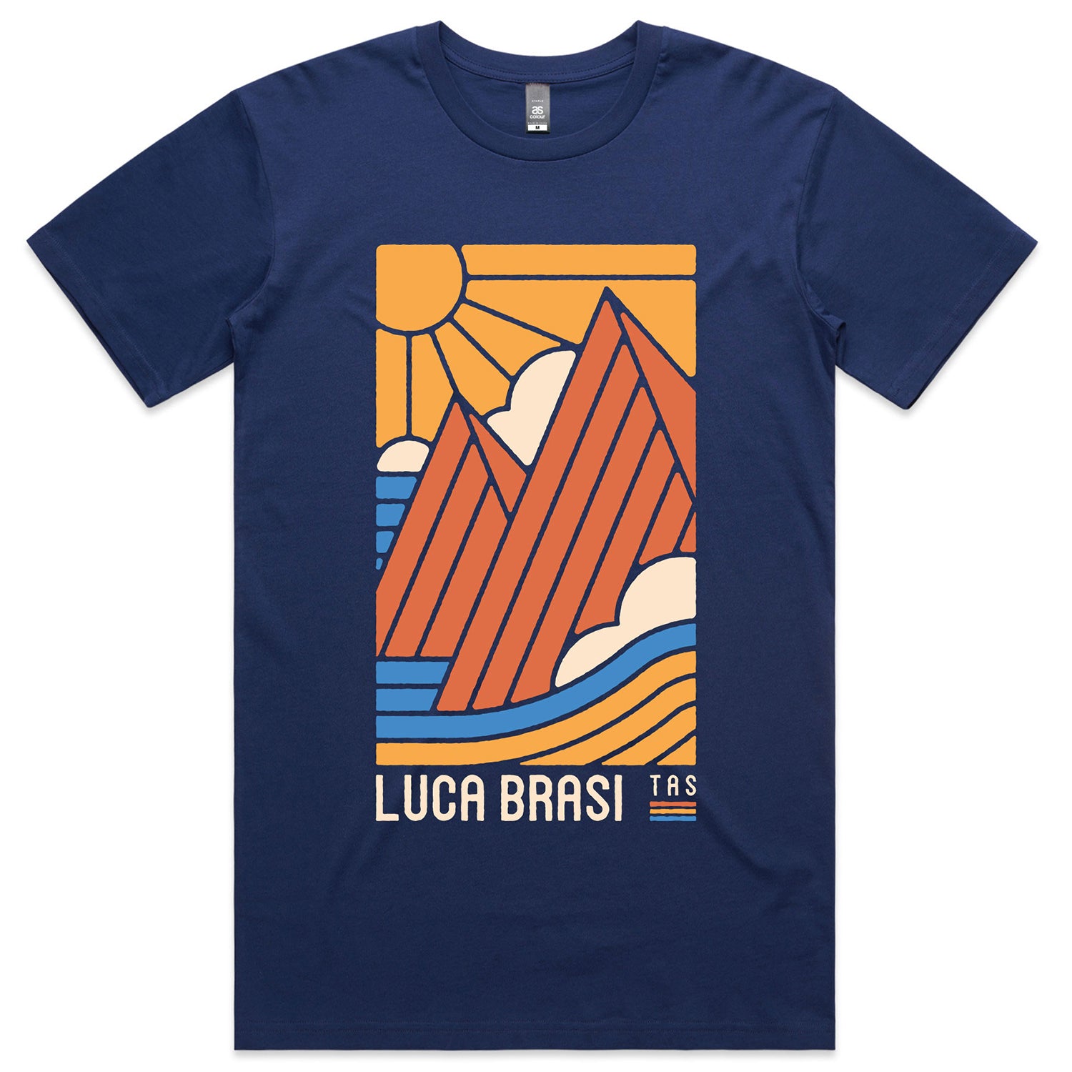 Luca Brasi - Bay of Fire Tee (Navy)