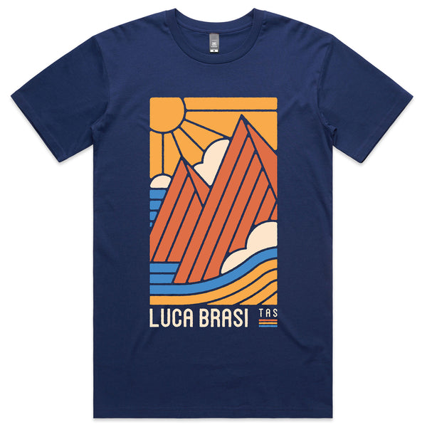 Luca Brasi - Bay of Fire Tee (Navy)