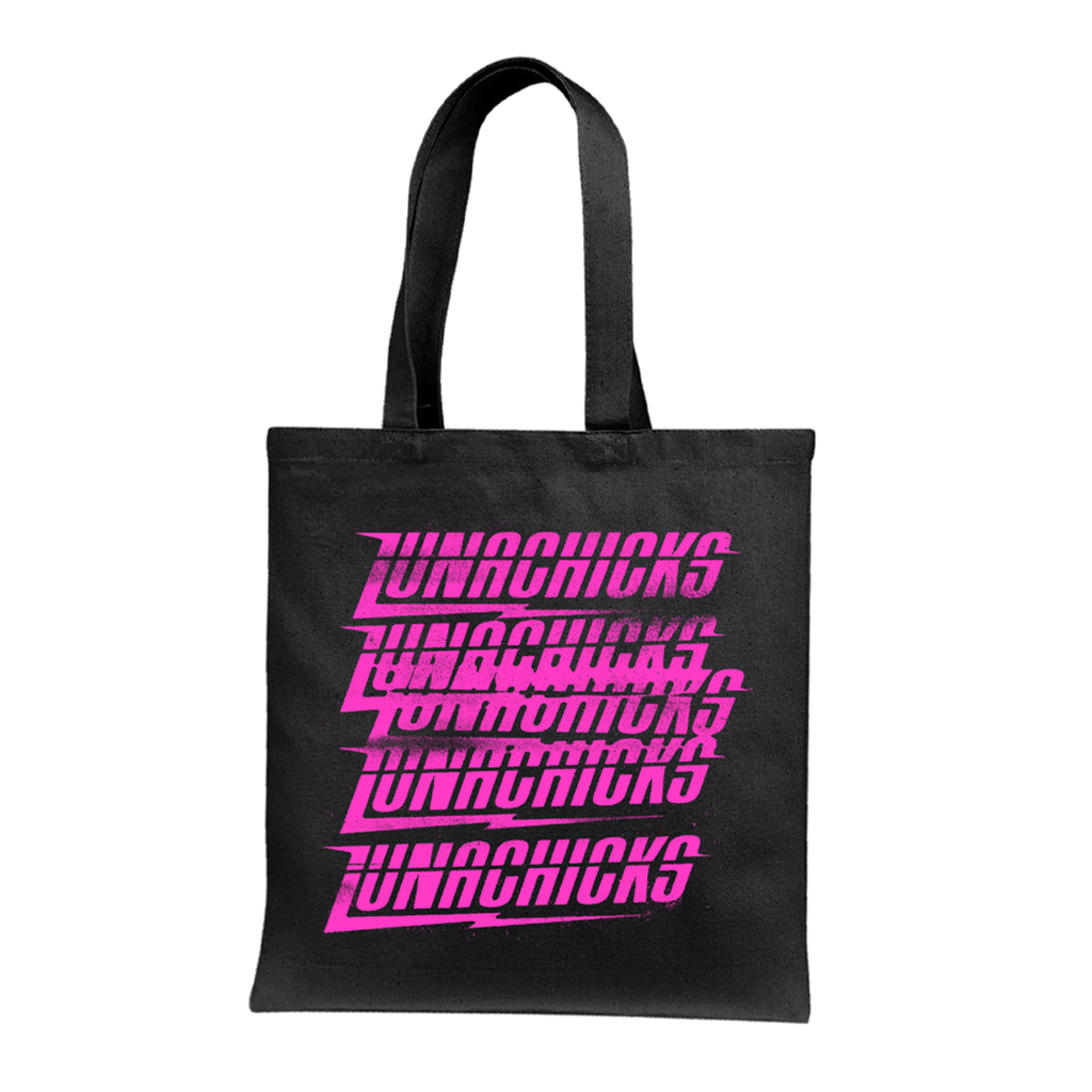 Lunachicks - Repeater Logo Tote Bag (Black)
