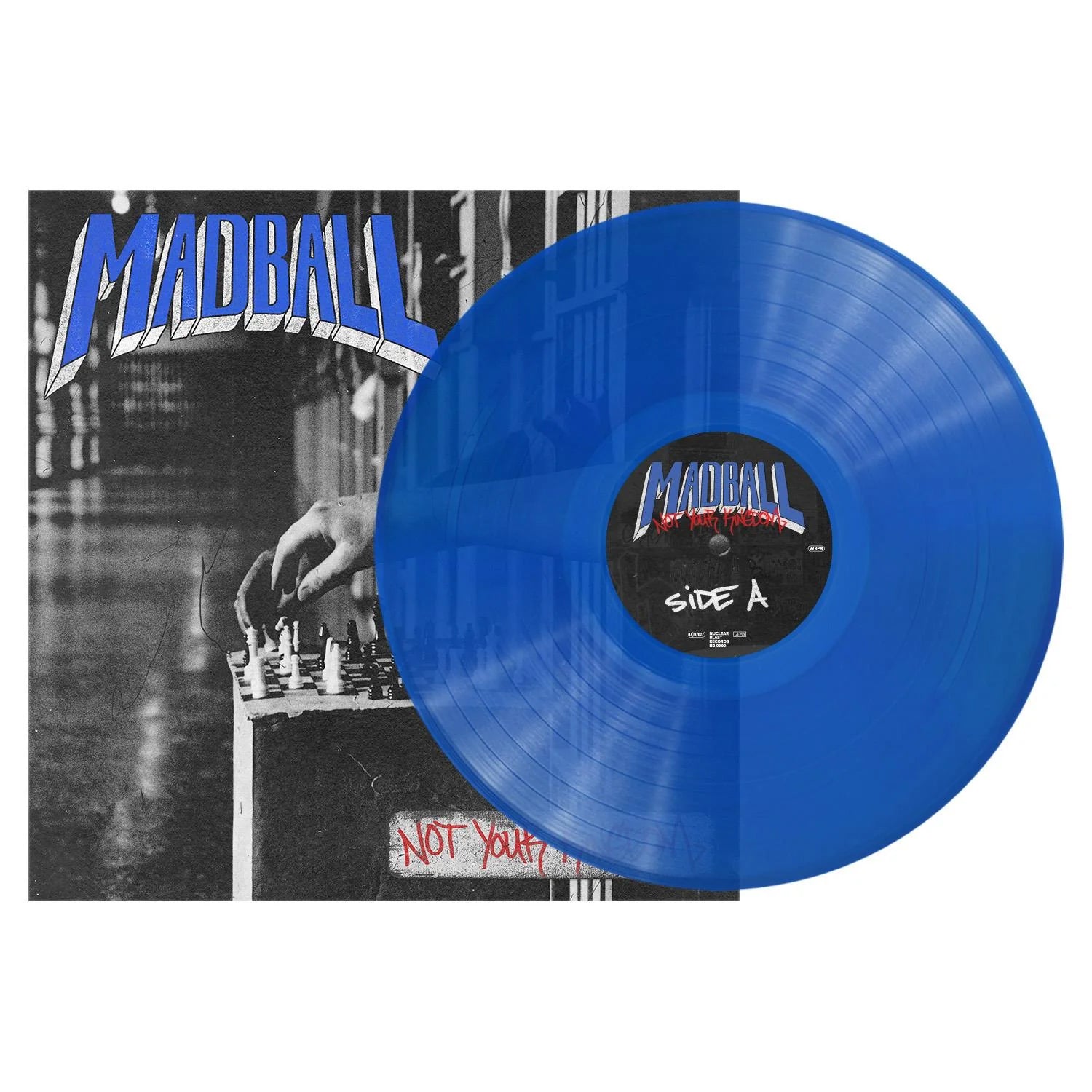 Madball - Not Your Kingdom LP (Transparent Blue Vinyl)