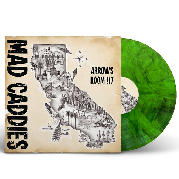 Mad Caddies - Arrows Room 117 LP (Green & Black - AUS Exclusive Vinyl)
