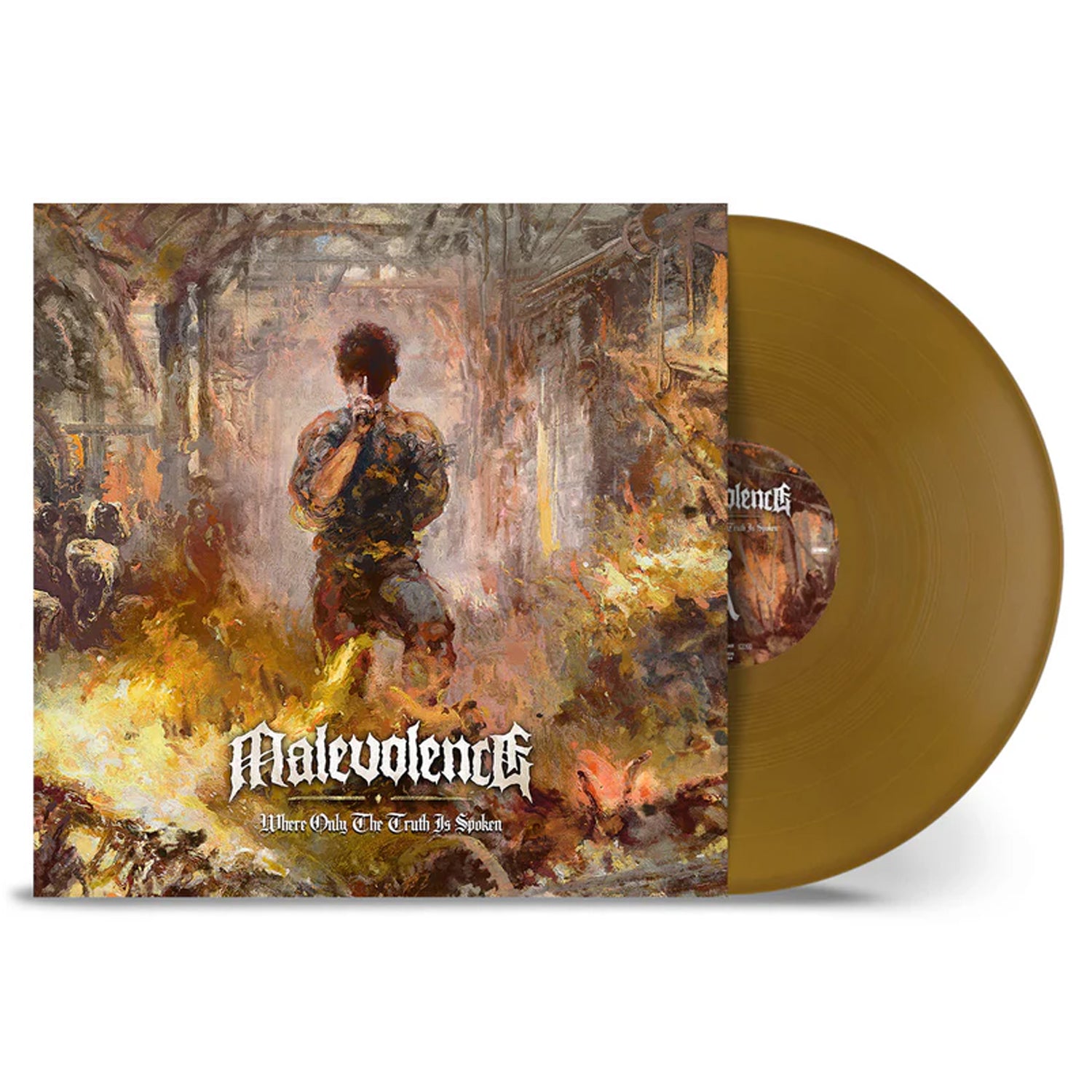 Malevolence - Where Only The Truth Is Spoken LP (Gold Vinyl)