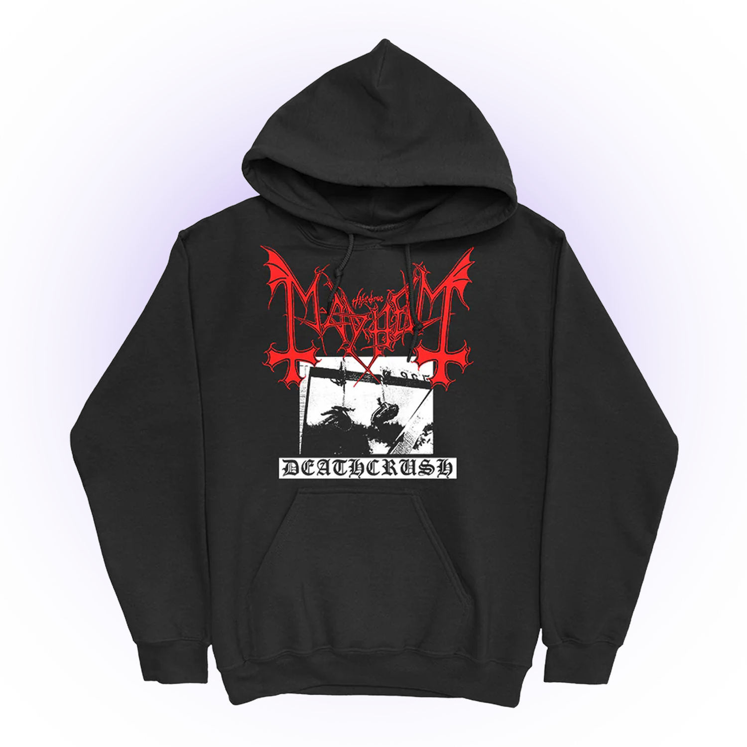 Mayhem - Deathcrush Pullover Hoodie (Black)