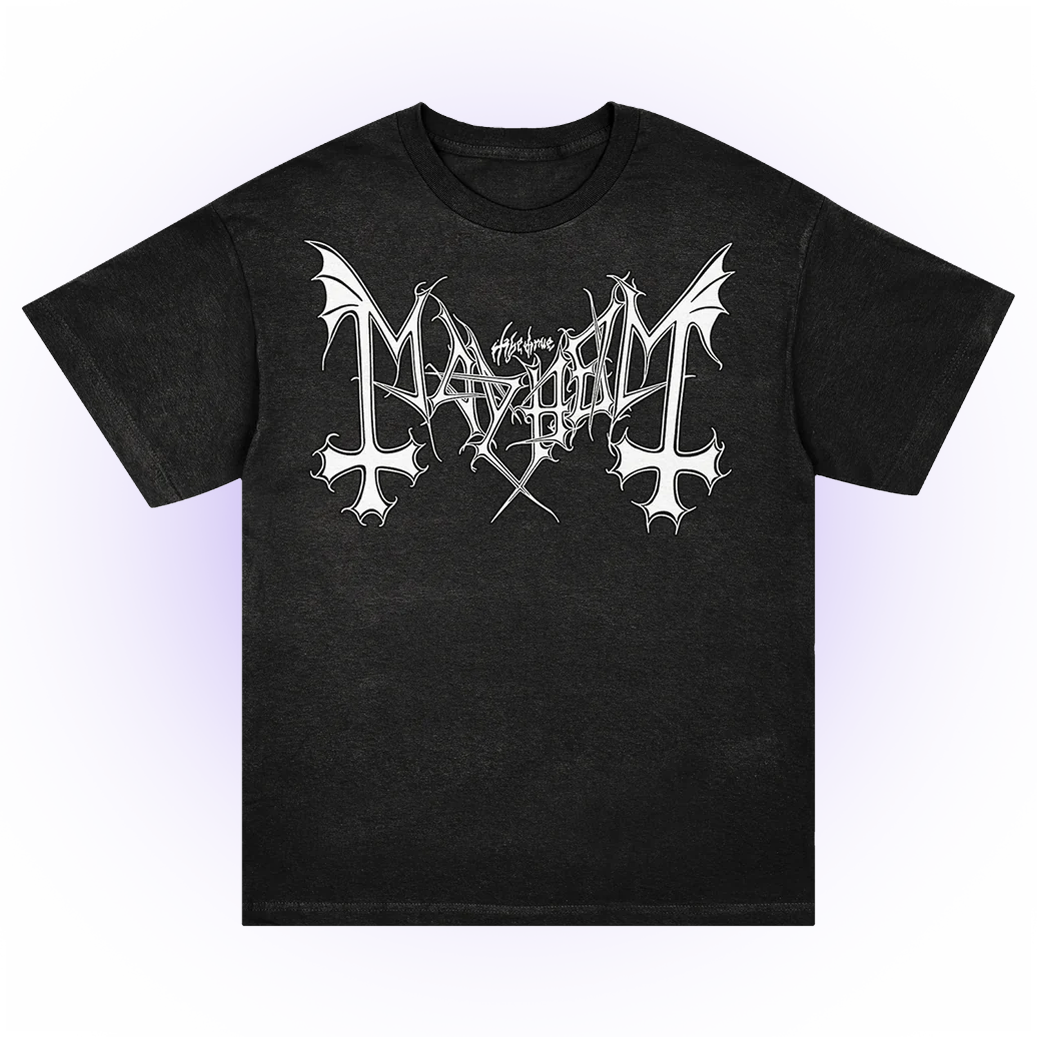 Mayhem - Logo Tee (Vintage Black)