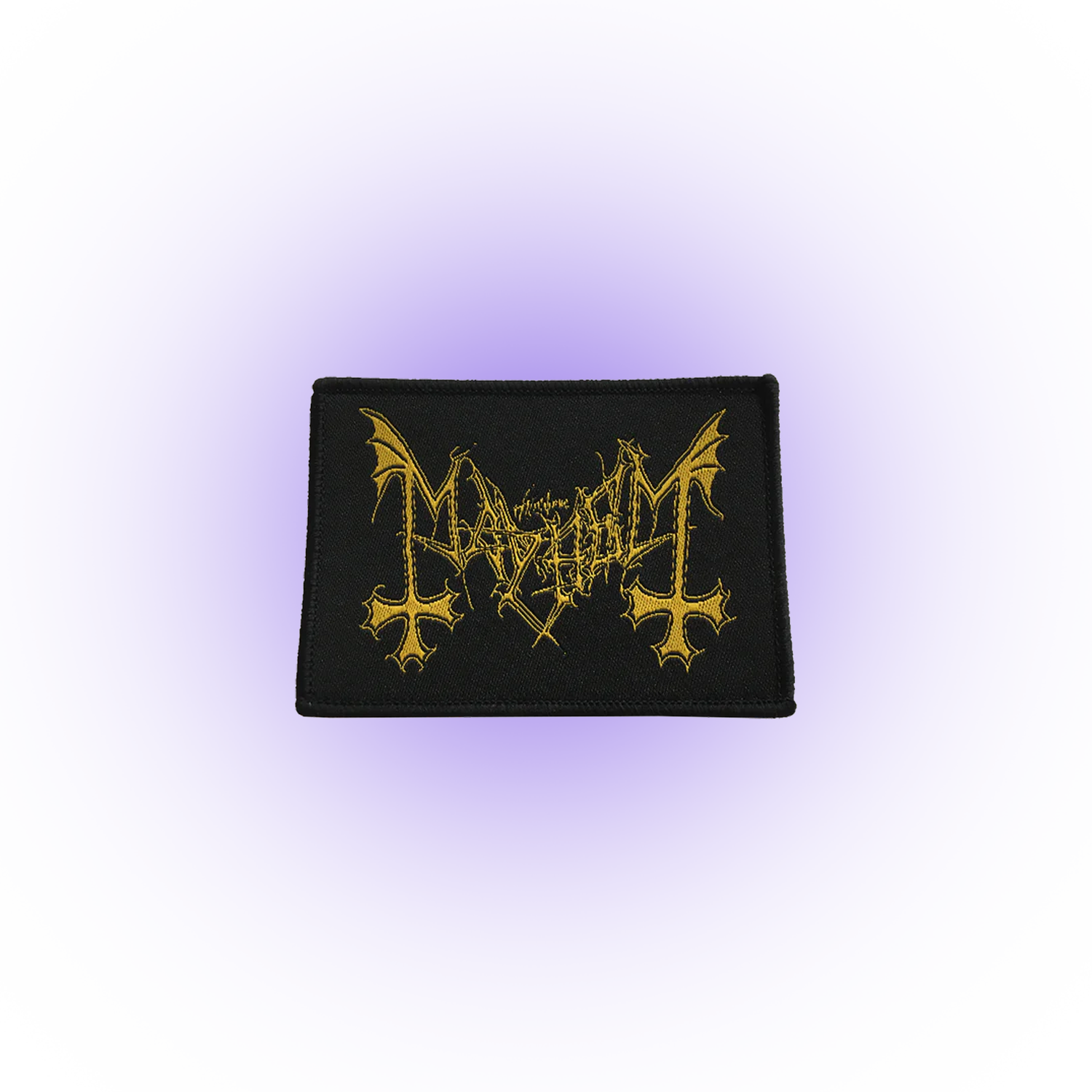 Mayhem - Gold Logo Patch