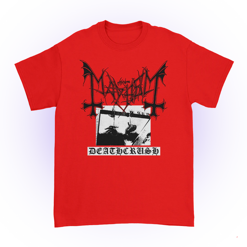 Mayhem - Deathcrush T-Shirt (Red)