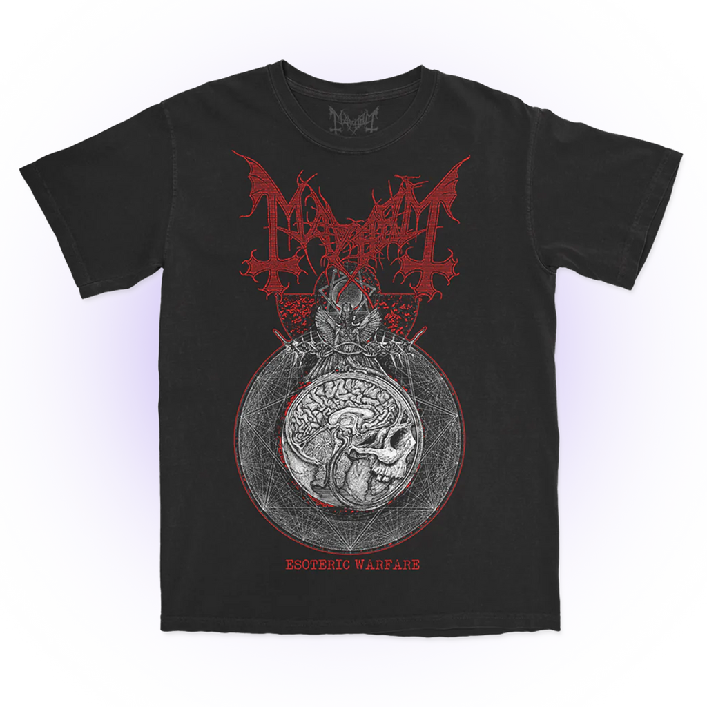 Mayhem - Esoteric Warfare Brain Tee (Black)