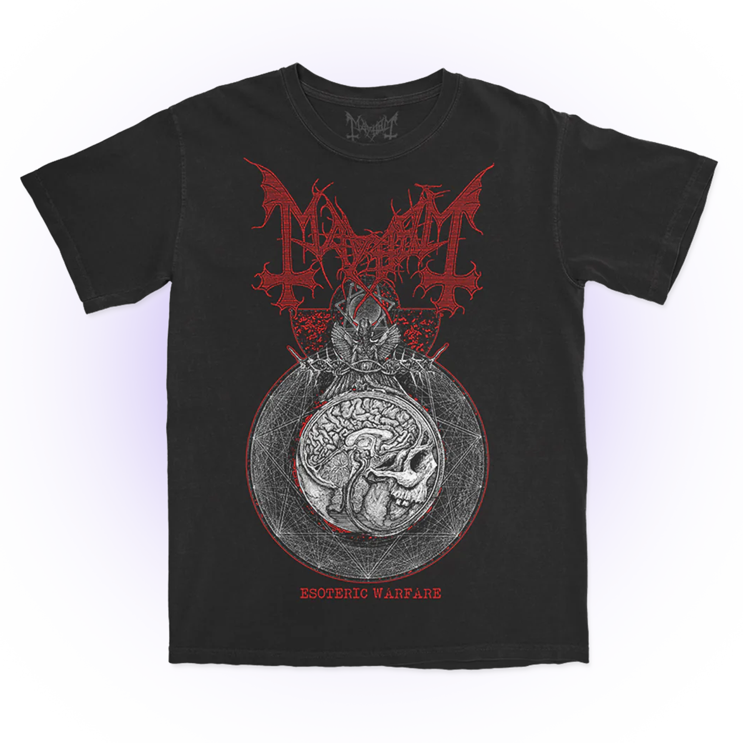 Mayhem - Esoteric Warfare Brain Tee (Black)