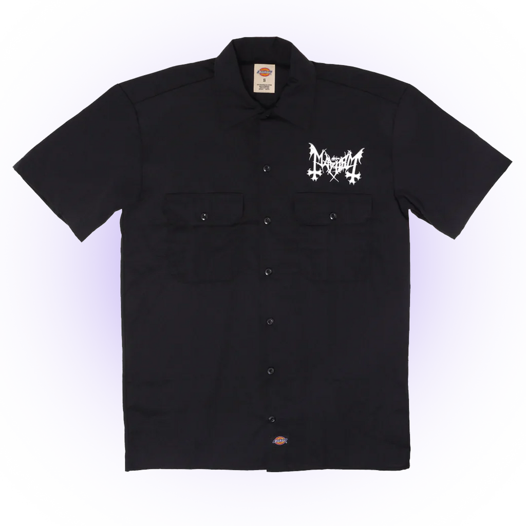 Mayhem&nbsp;- Mayhem Logo Work Shirt (Black)