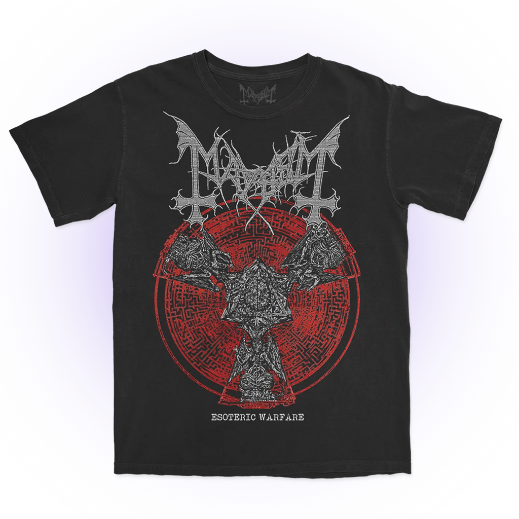 Mayhem - Esoteric Warfare Circle Tee (Black)