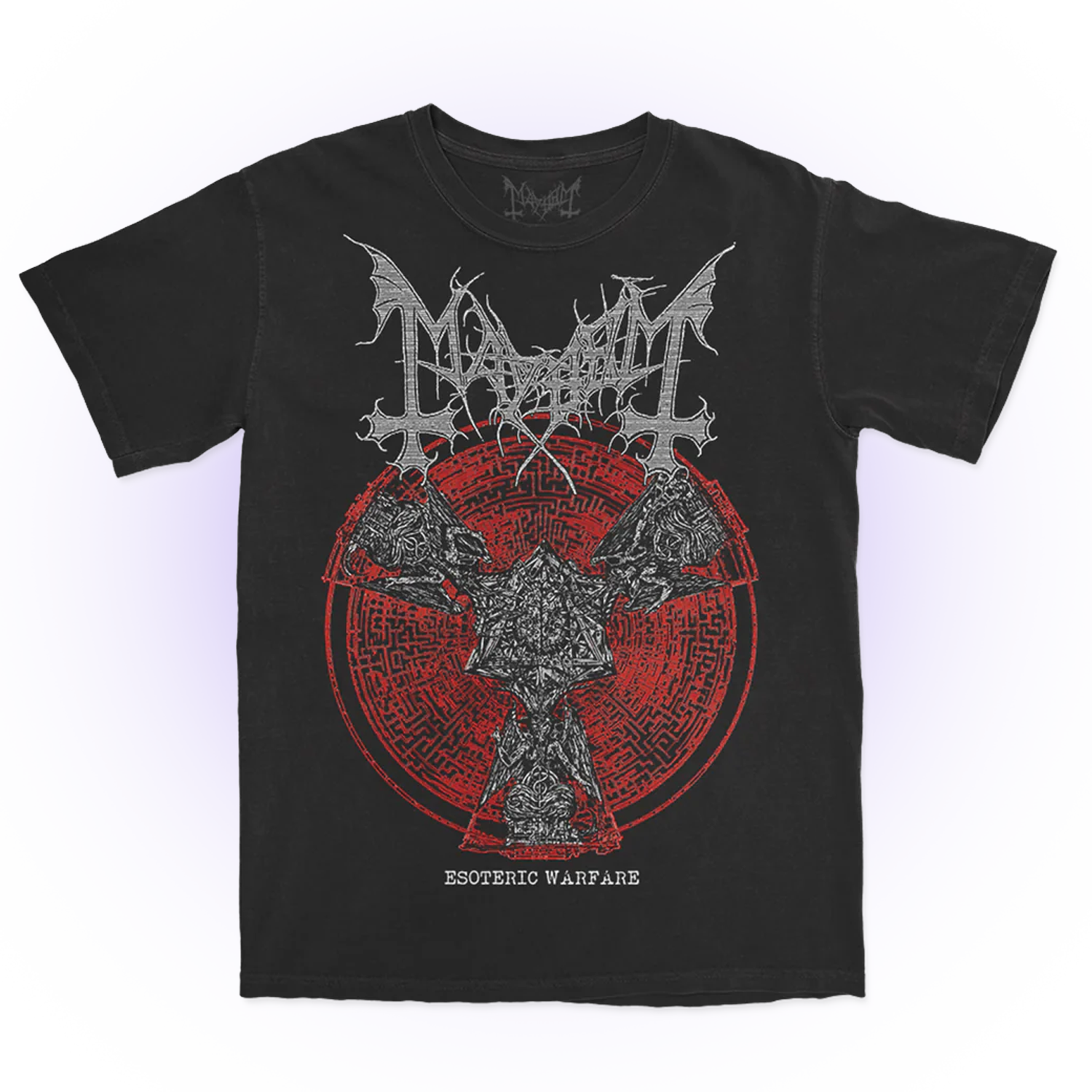 Mayhem - Esoteric Warfare Circle Tee (Black)