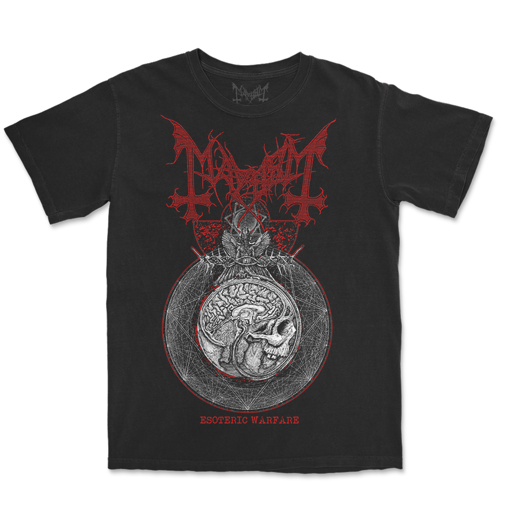 Mayhem - Esoteric Warfare Brain Tee (Black)