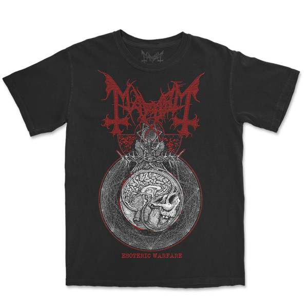 Mayhem - Esoteric Warfare Brain Tee (Black)