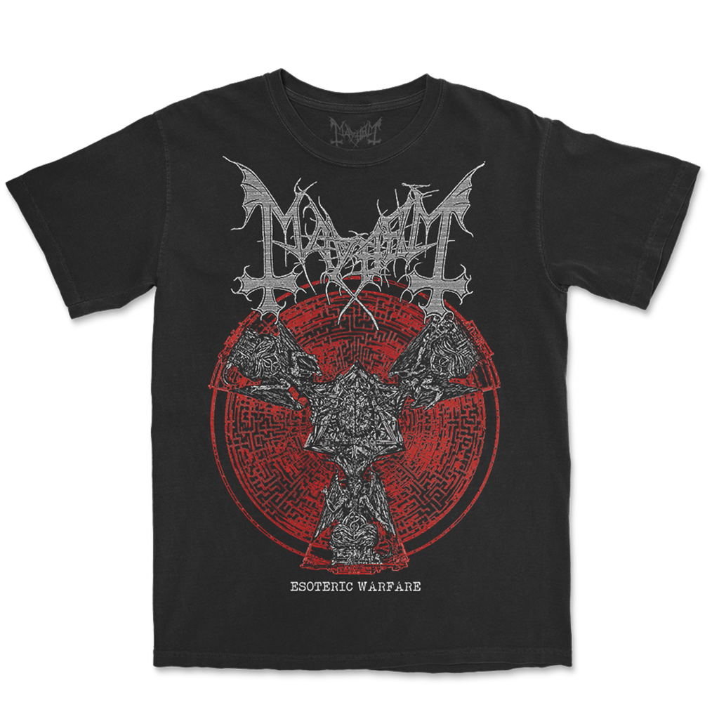 Mayhem - Esoteric Warfare Circle Tee (Black)