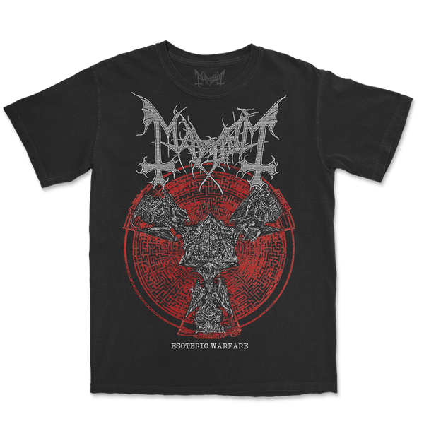 Mayhem - Esoteric Warfare Circle Tee (Black)