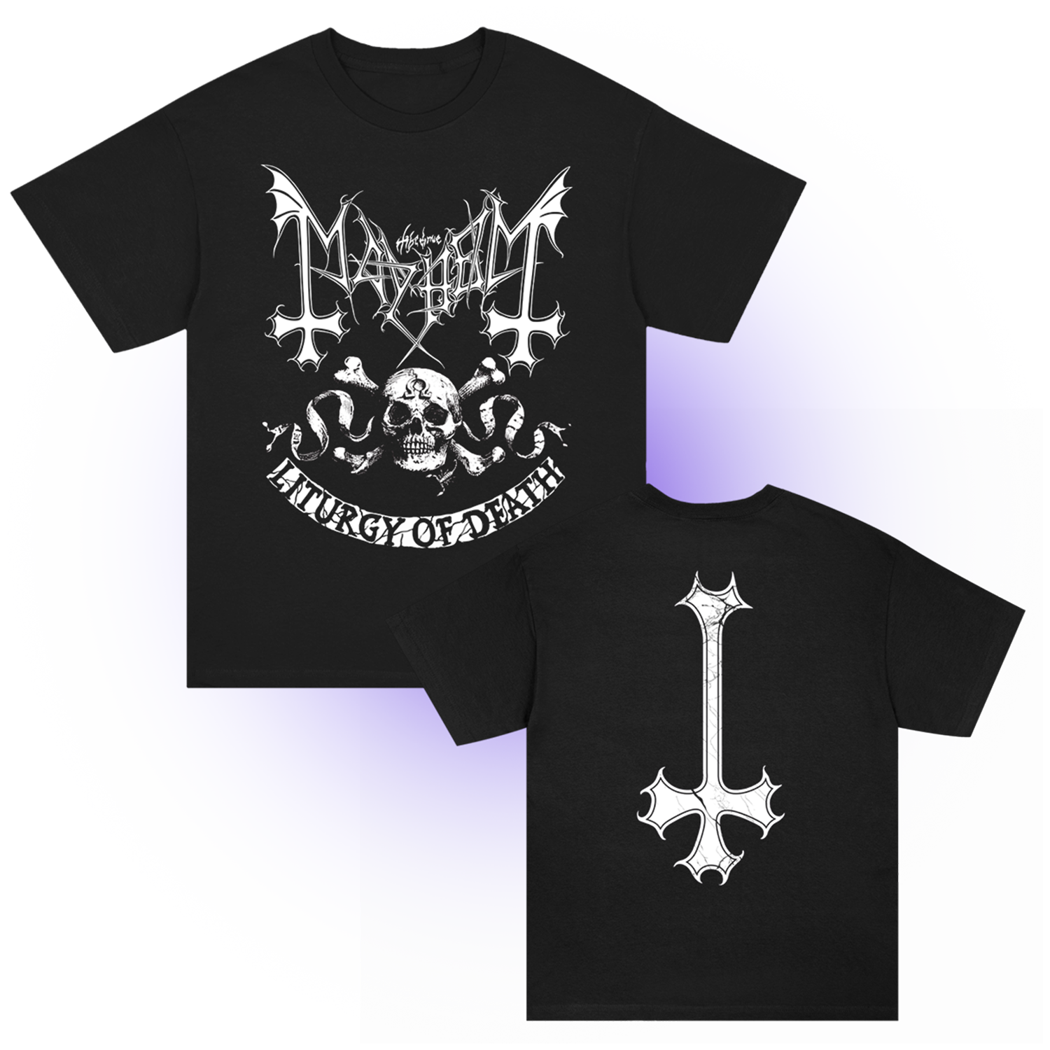 Mayhem - Omega Skull Tee (Black)