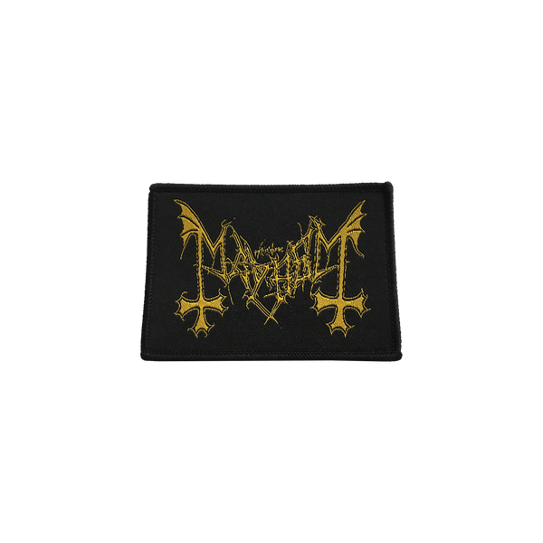 Mayhem - Gold Logo Patch