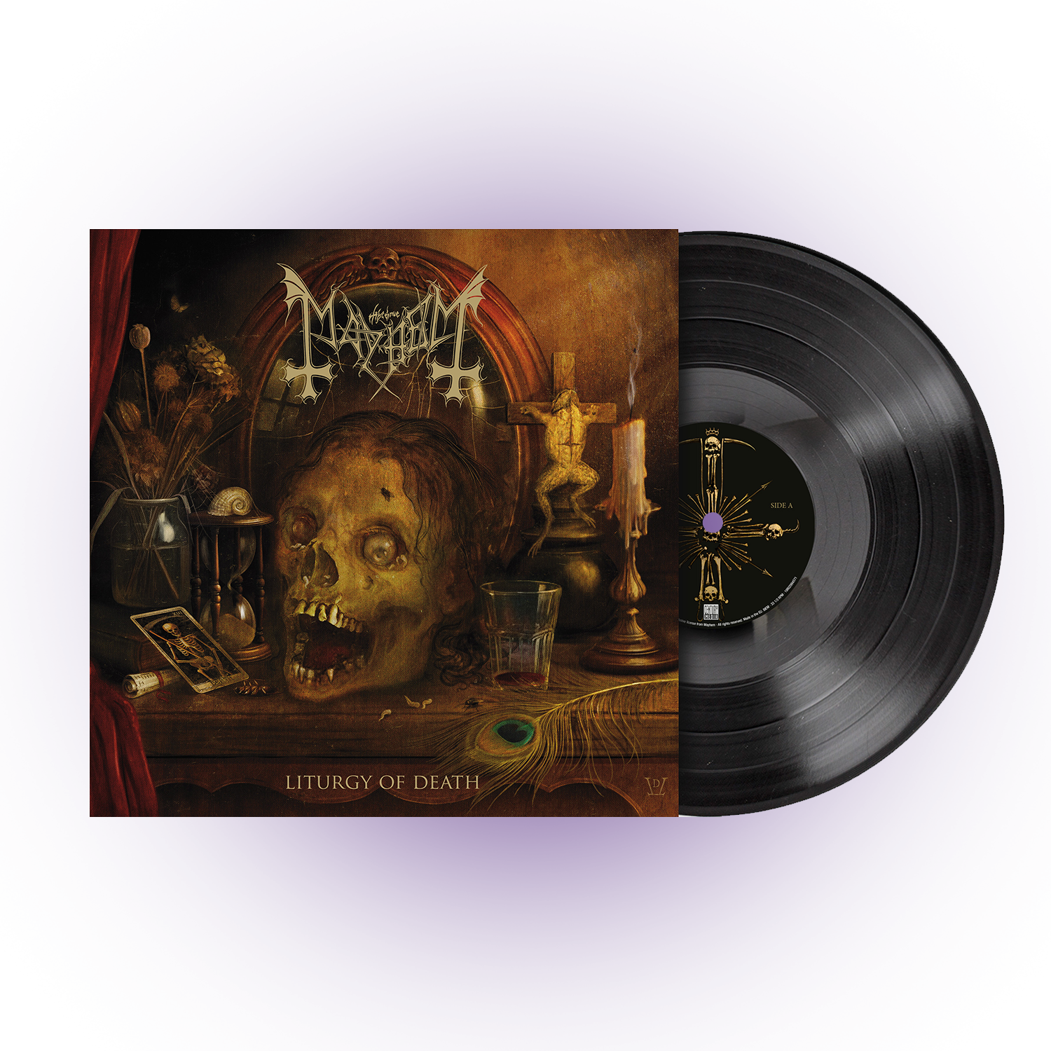 Mayhem - Liturgy of Death LP (Black Vinyl)