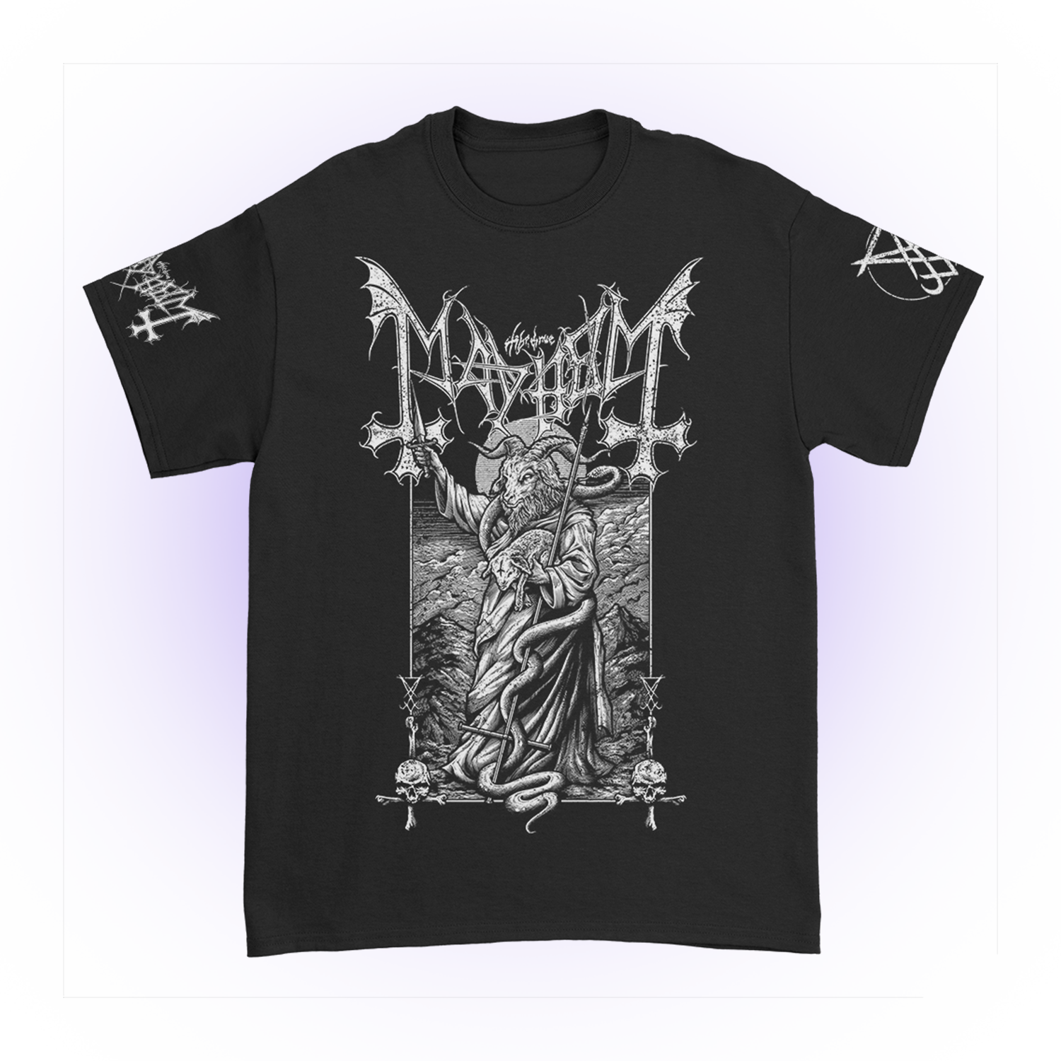 Mayhem - Shepherd Of Satan AU Tee (Black)
