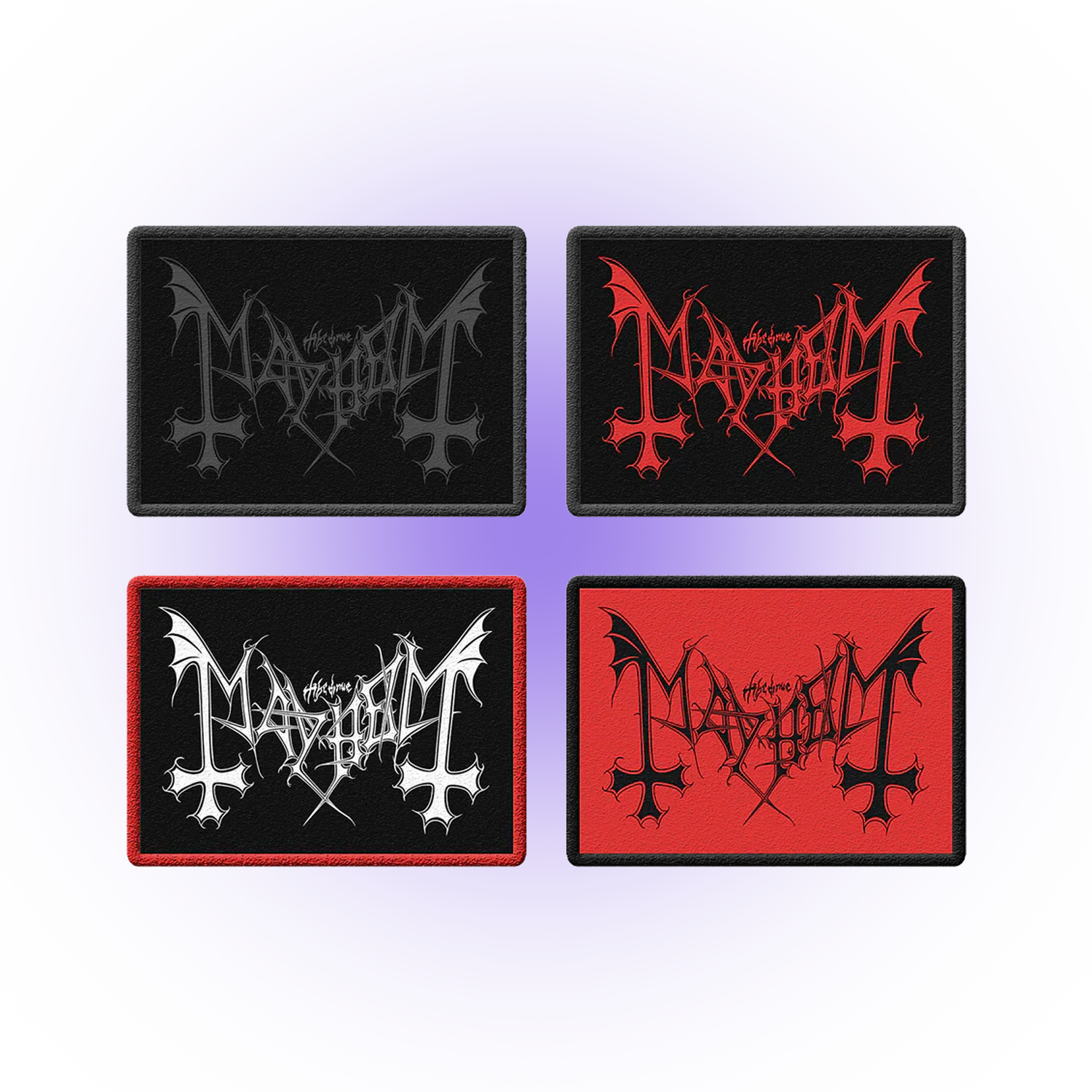 Mayhem - Mayhem Logo Embroidered Patch