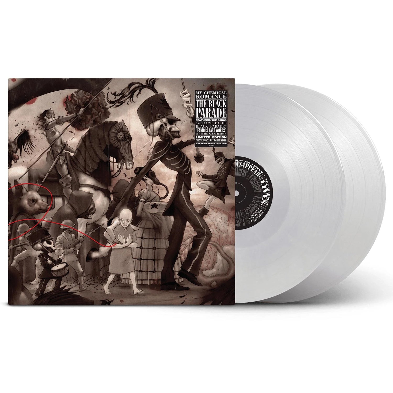 My Chemical Romance - The Black Parade 20th Anniversary 2LP (Snowy White Vinyl)