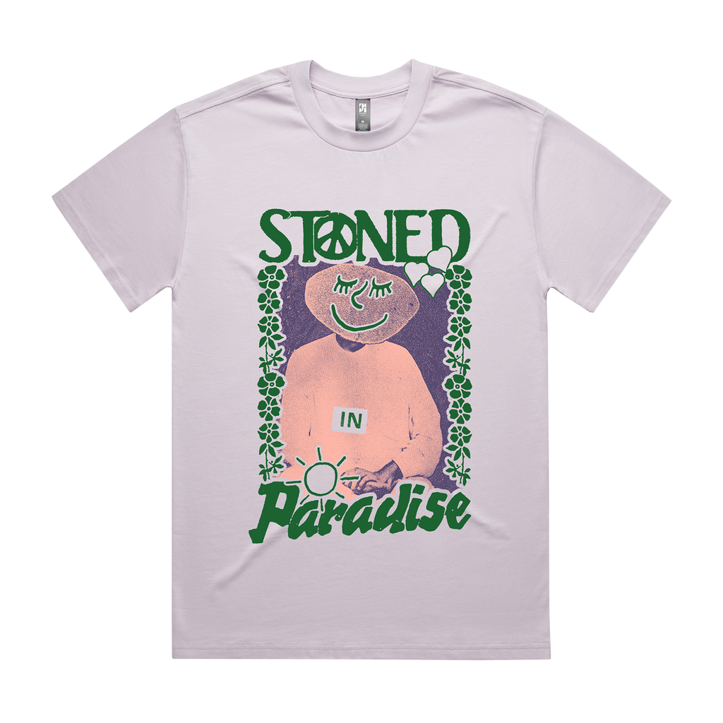 Milky Chance - Stoned in Paradise T-Shirt (Orchid)
