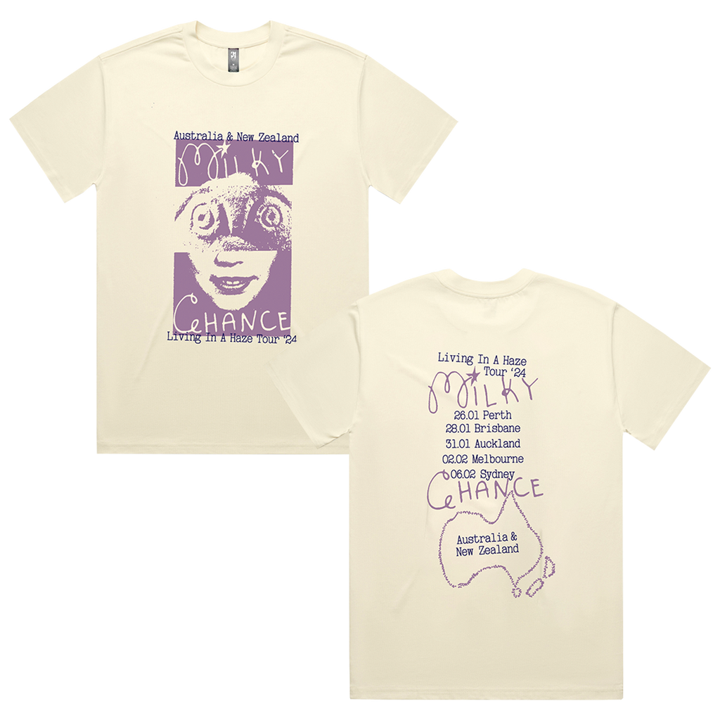 Milky Chance - 2024 Tour T-Shirt (Butter)