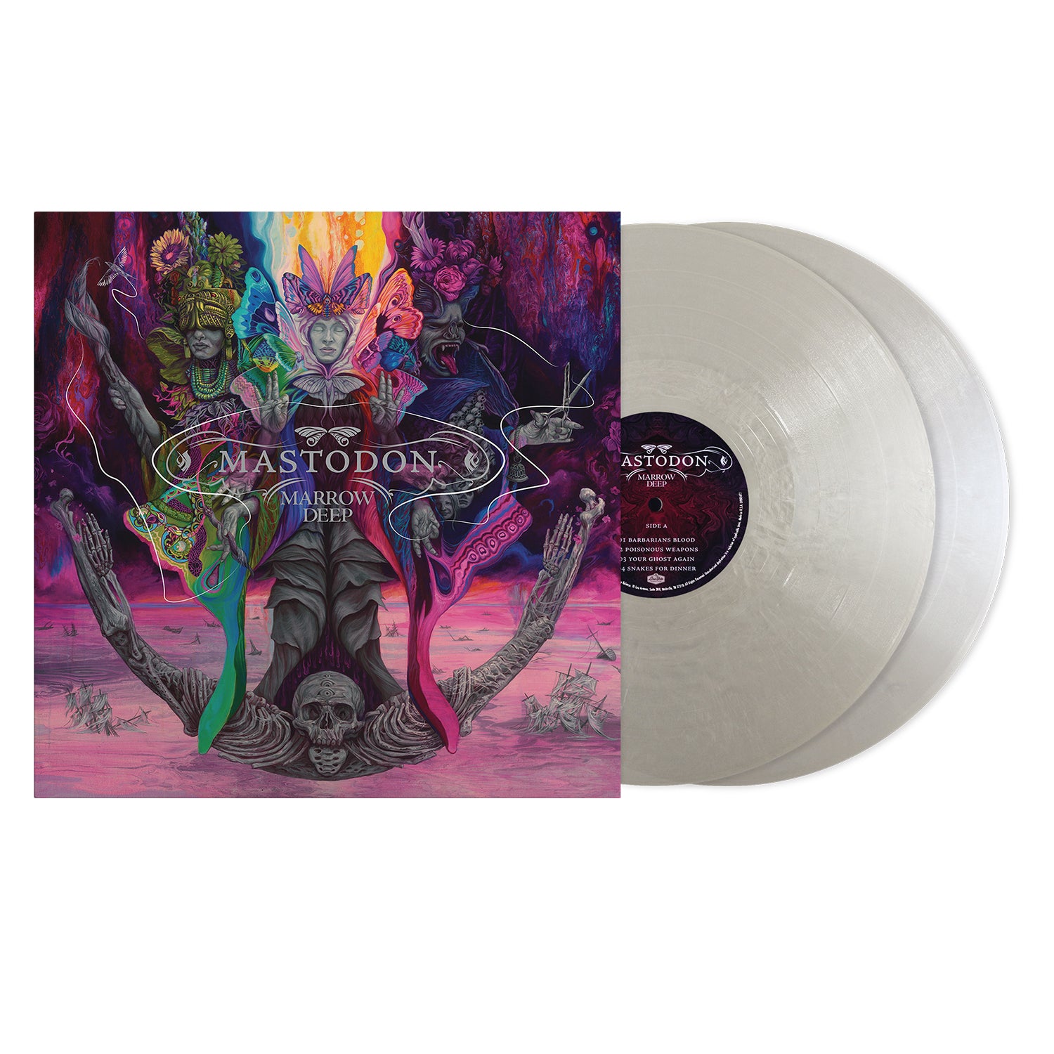 Mastodon - Marrow Deep 2LP (Limited Edition Metallic Silver Deluxe Vinyl)