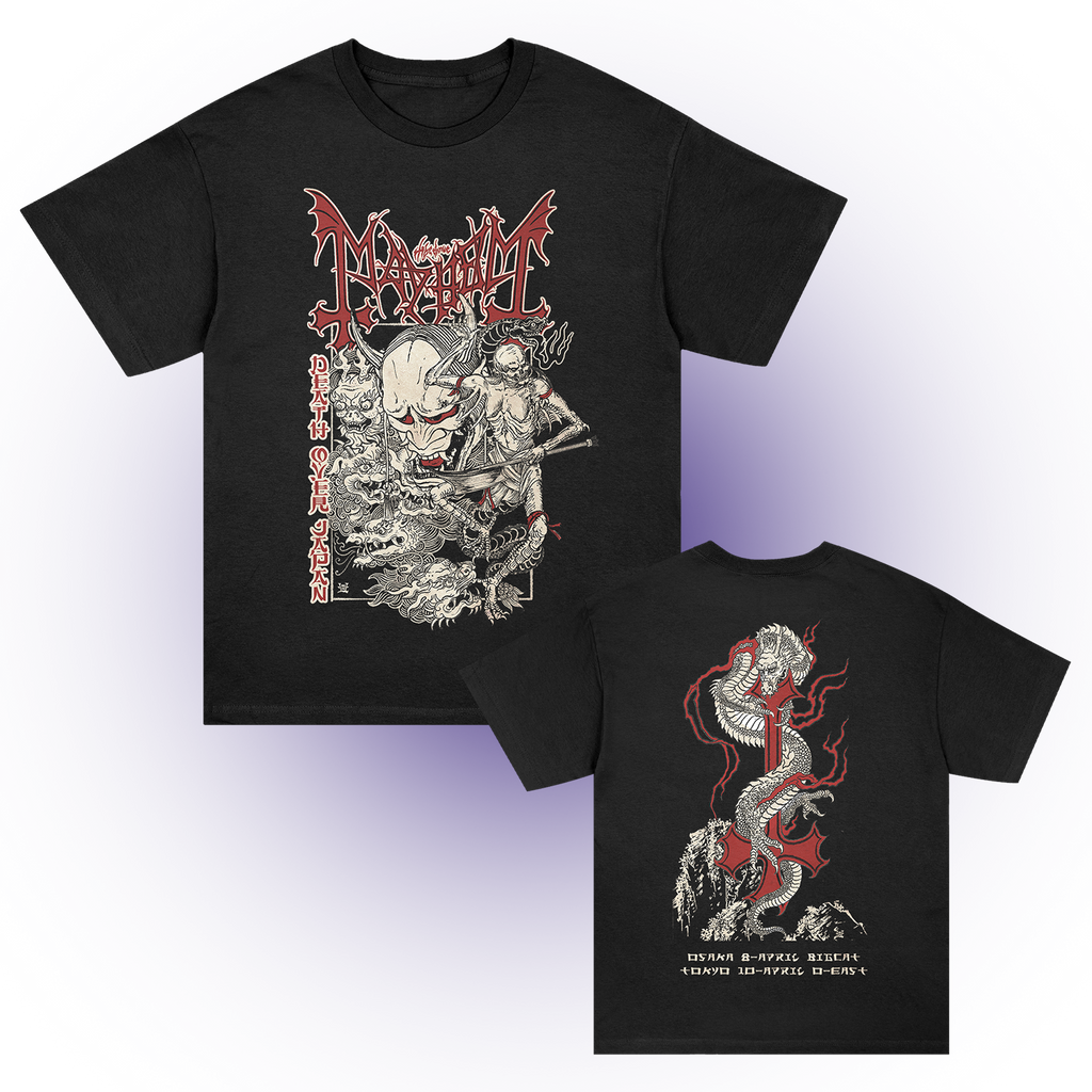 Mayhem - Death Over Japan T-Shirt (Black)
