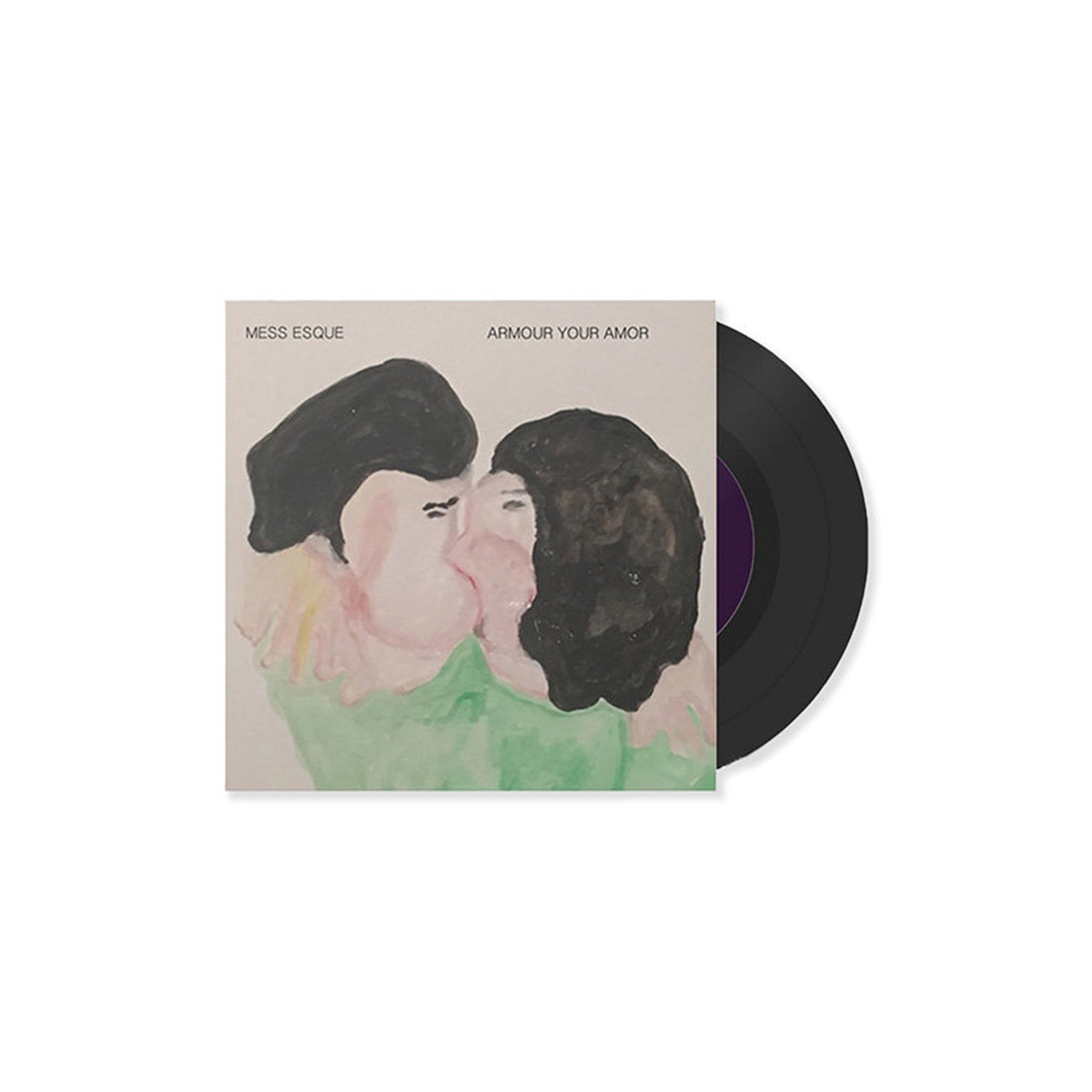 Mess Esque - Armour your amor 7" (Black)